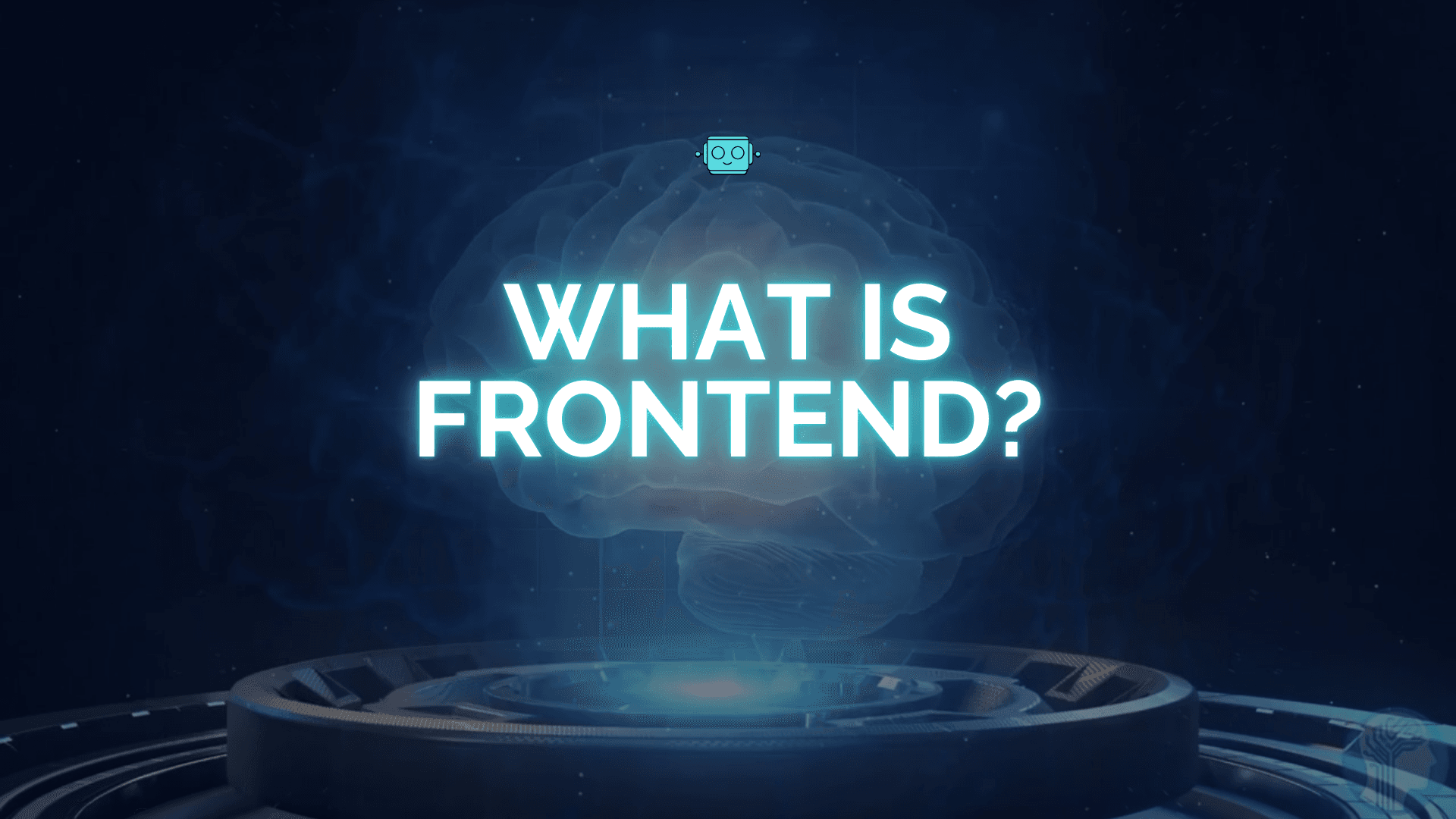 What is Frontend?